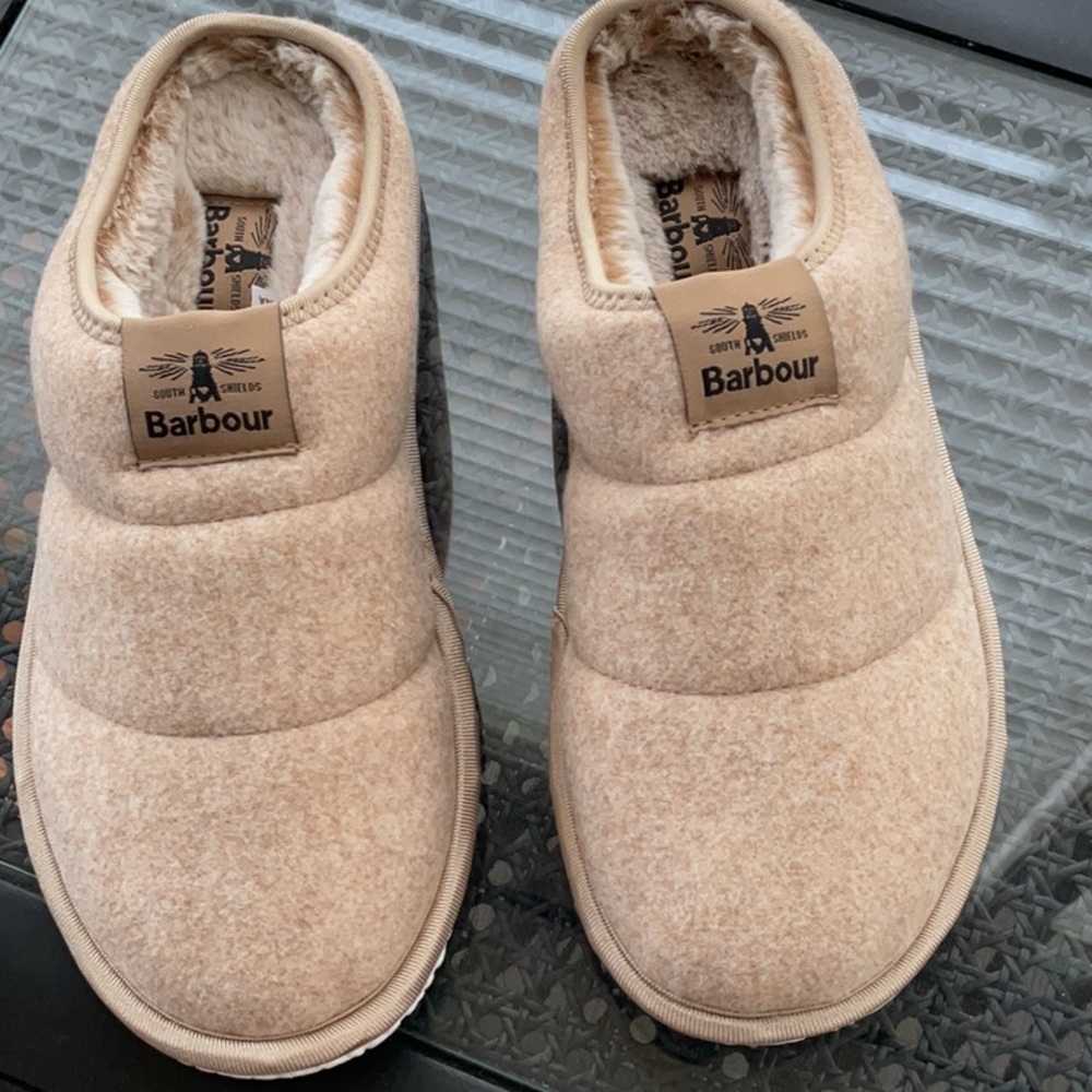 Barbour Tan Women's Slippers